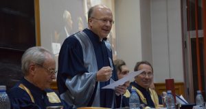 [Cum a fost] Decernarea distincției de Doctor Honoris Causa al Universității „Nicolae Titulescu” din București domnului Koen Lenaerts, președinte al CJUE