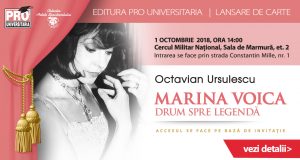 Lansarea cărții „Marina Voica, drum spre legendă”