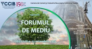 CCIB. Conferința „Forumul de mediu”
