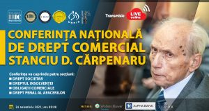 Conferința Națională de Drept Comercial – Stanciu D. Cărpenaru