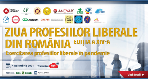 Ziua profesiilor liberale din România, ediția a XIV-a. Exercitarea profesiilor liberale în pandemie