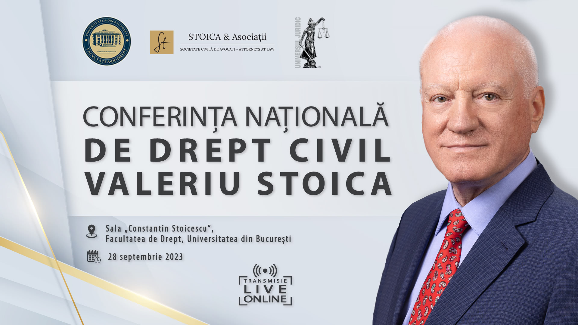 Conferința națională de Drept Civil Valeriu Stoica: Noțiunea de interes în Codul civil: convergențe și divergențe