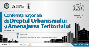 Conferința Națională de Dreptul Urbanismului și Amenajarea Teritoriului – ediția a V-a