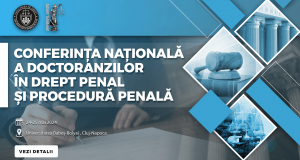 Conferința națională a doctoranzilor în drept penal și procedură penală