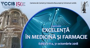 CCIB. Conferință „Excelenţă în Medicină şi Farmacie”